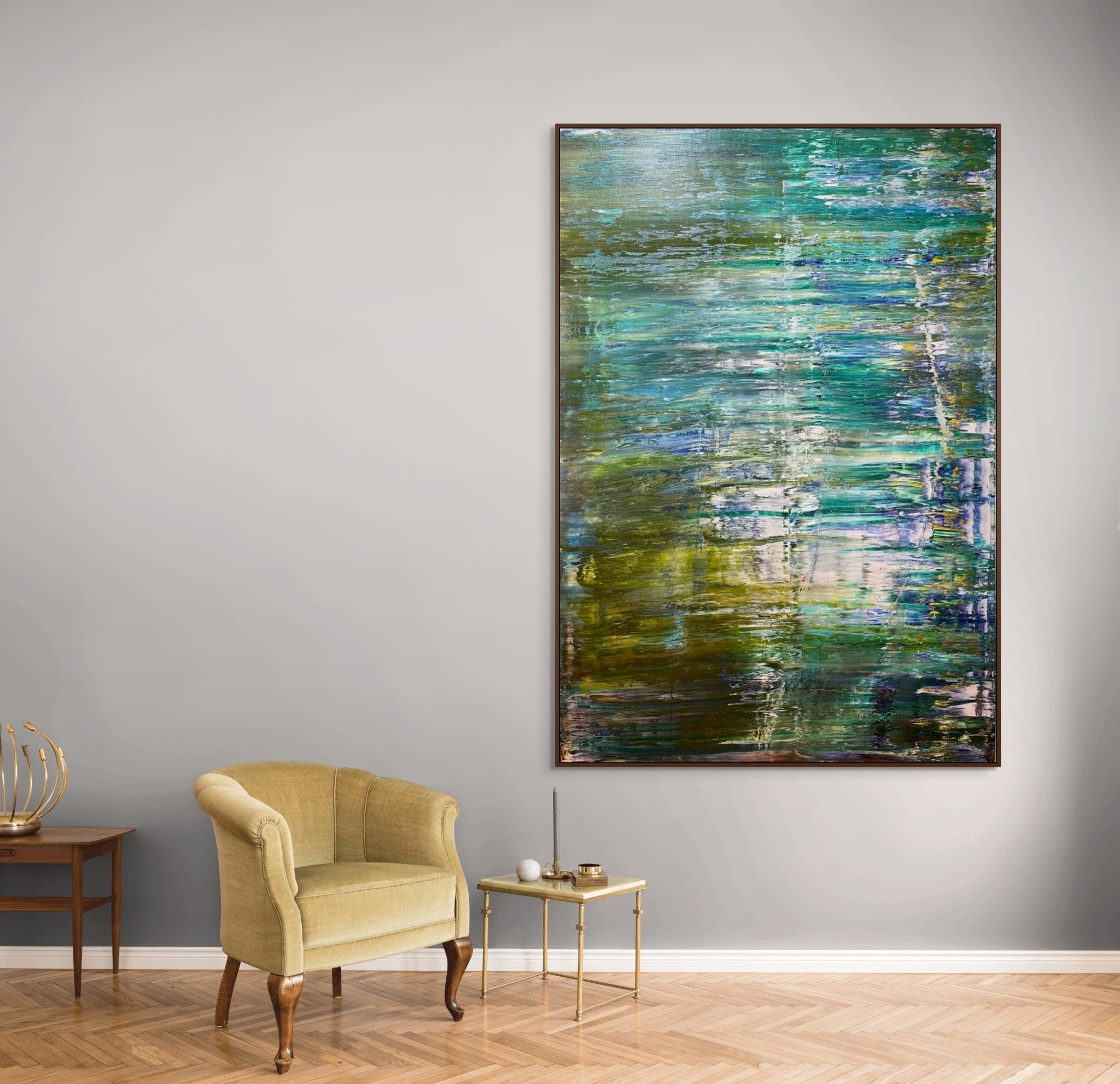 Abstract informal 2023 - 2104 - 4 - Robert Niesse - Abstract Painting - Ideelart