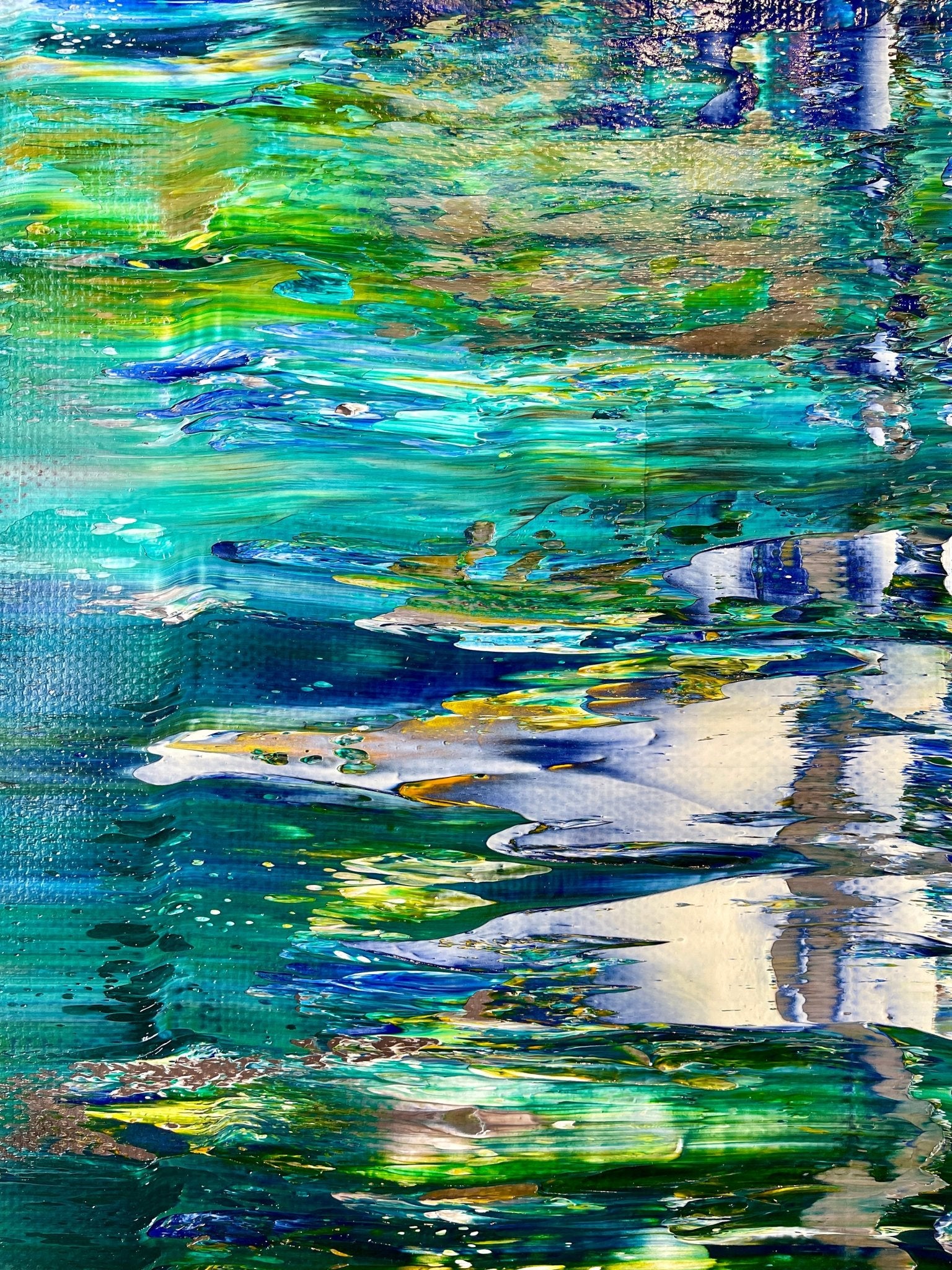 Abstract informal 2023 - 2104 - 4 - Robert Niesse - Abstract Painting - Ideelart