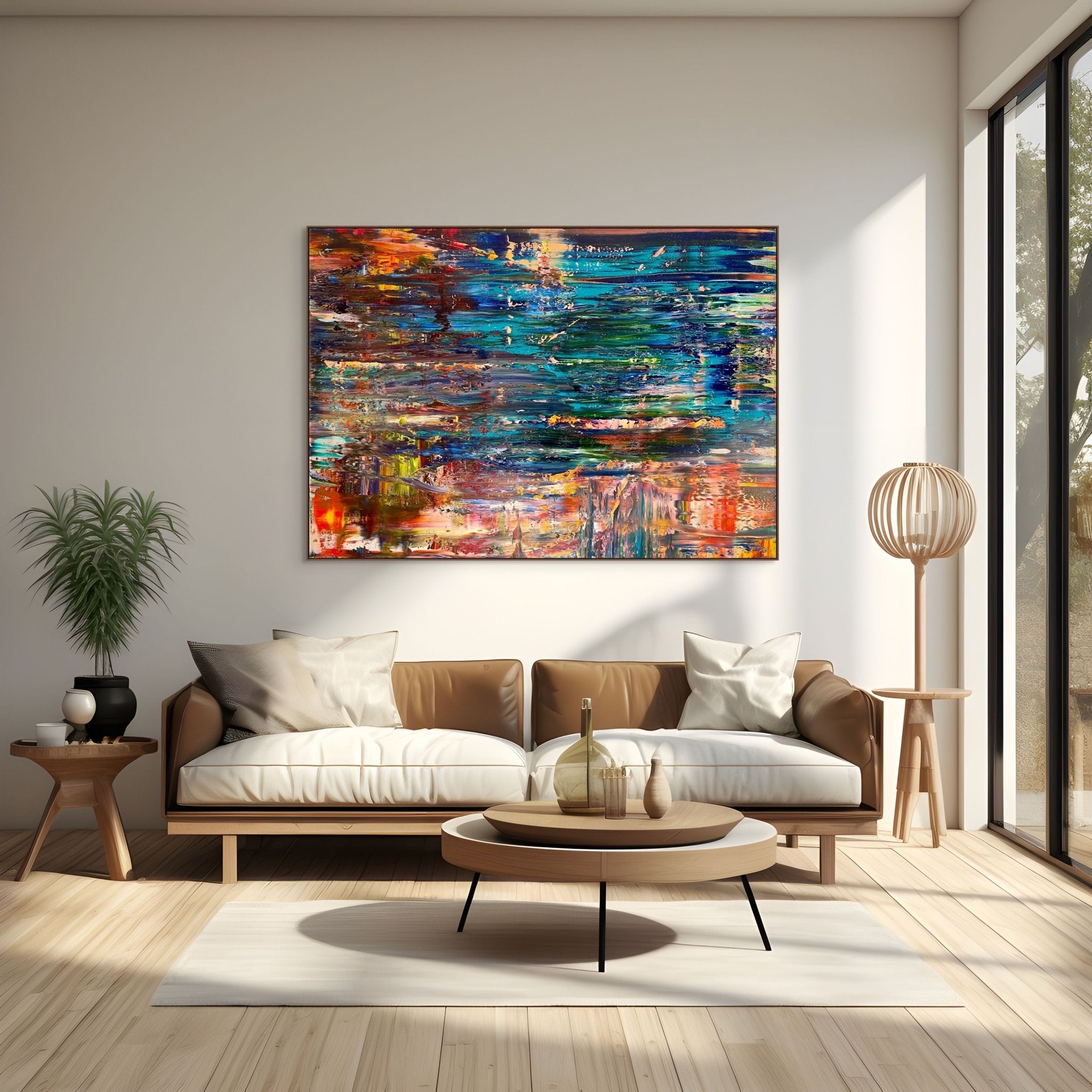 Abstract informal 2024 - 2111 - 1 - Robert Niesse - Abstract Painting - Ideelart