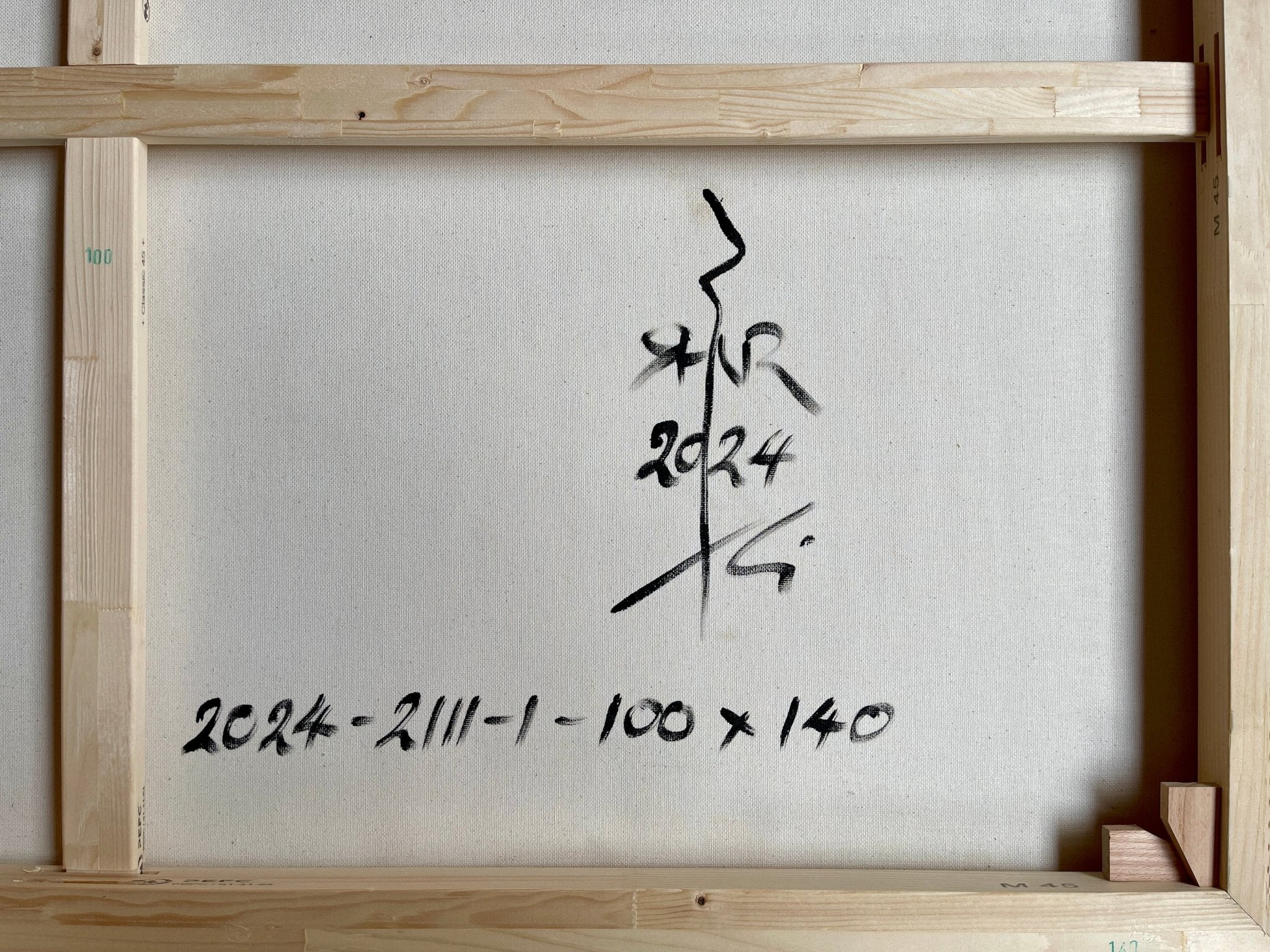 Abstract informal 2024 - 2111 - 1 - Robert Niesse - Abstract Painting - Ideelart