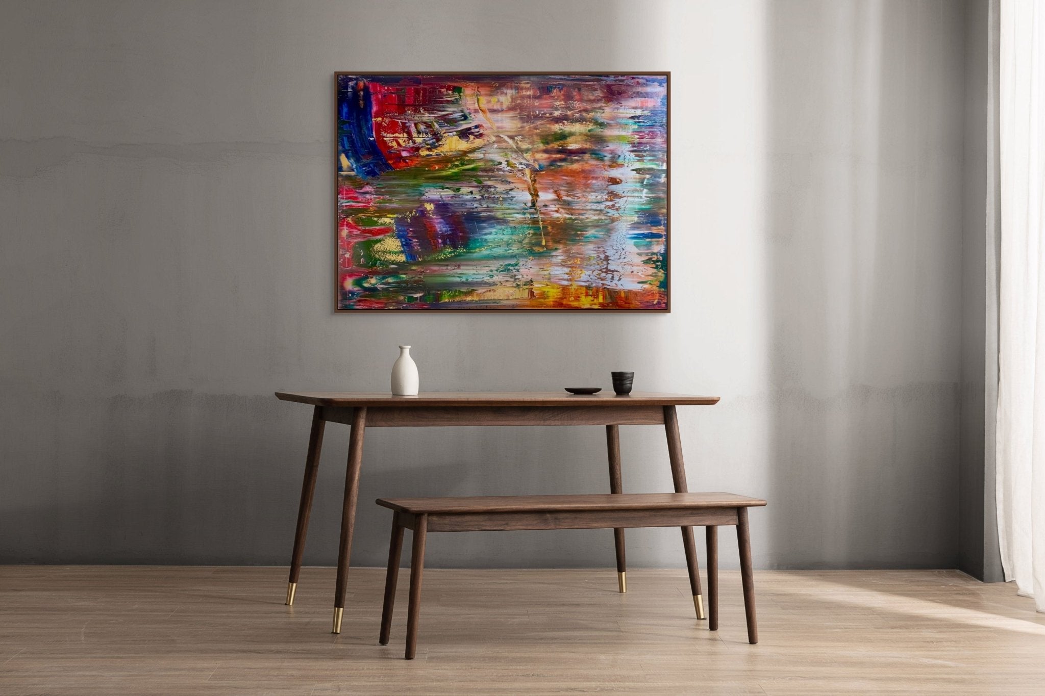 Abstract informal 2024 - 2111 - 2 - Robert Niesse - Abstract Painting - Ideelart