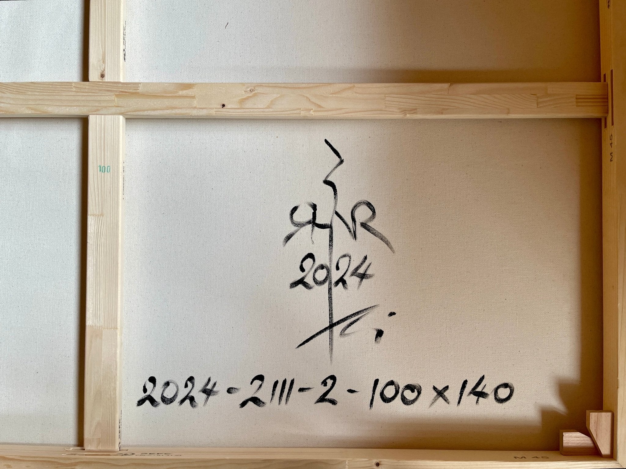 Abstract informal 2024 - 2111 - 2 - Robert Niesse - Abstract Painting - Ideelart