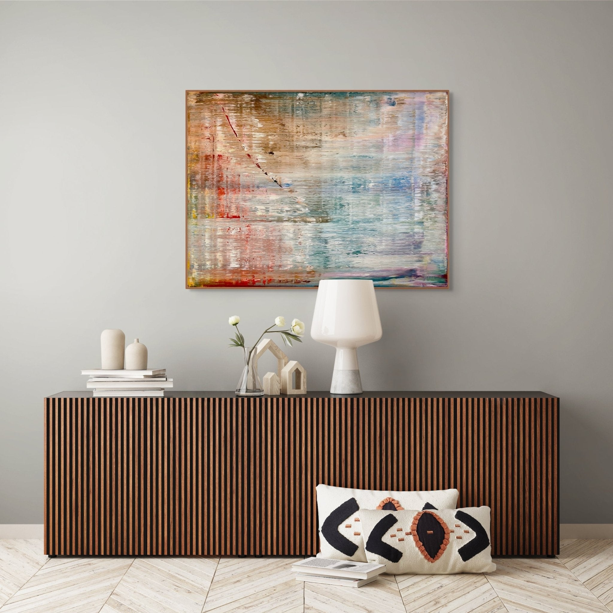 Abstract informal 2024 - 2113 - 2 - Robert Niesse - Abstract Painting - Ideelart