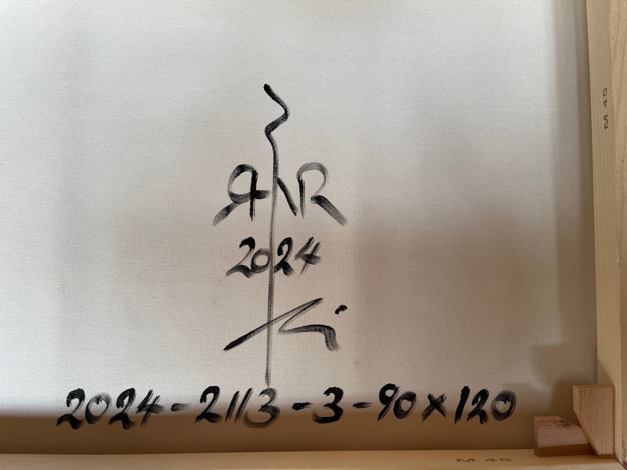 Abstract informal 2024 - 2113 - 3 - Robert Niesse - Abstract Painting - Ideelart