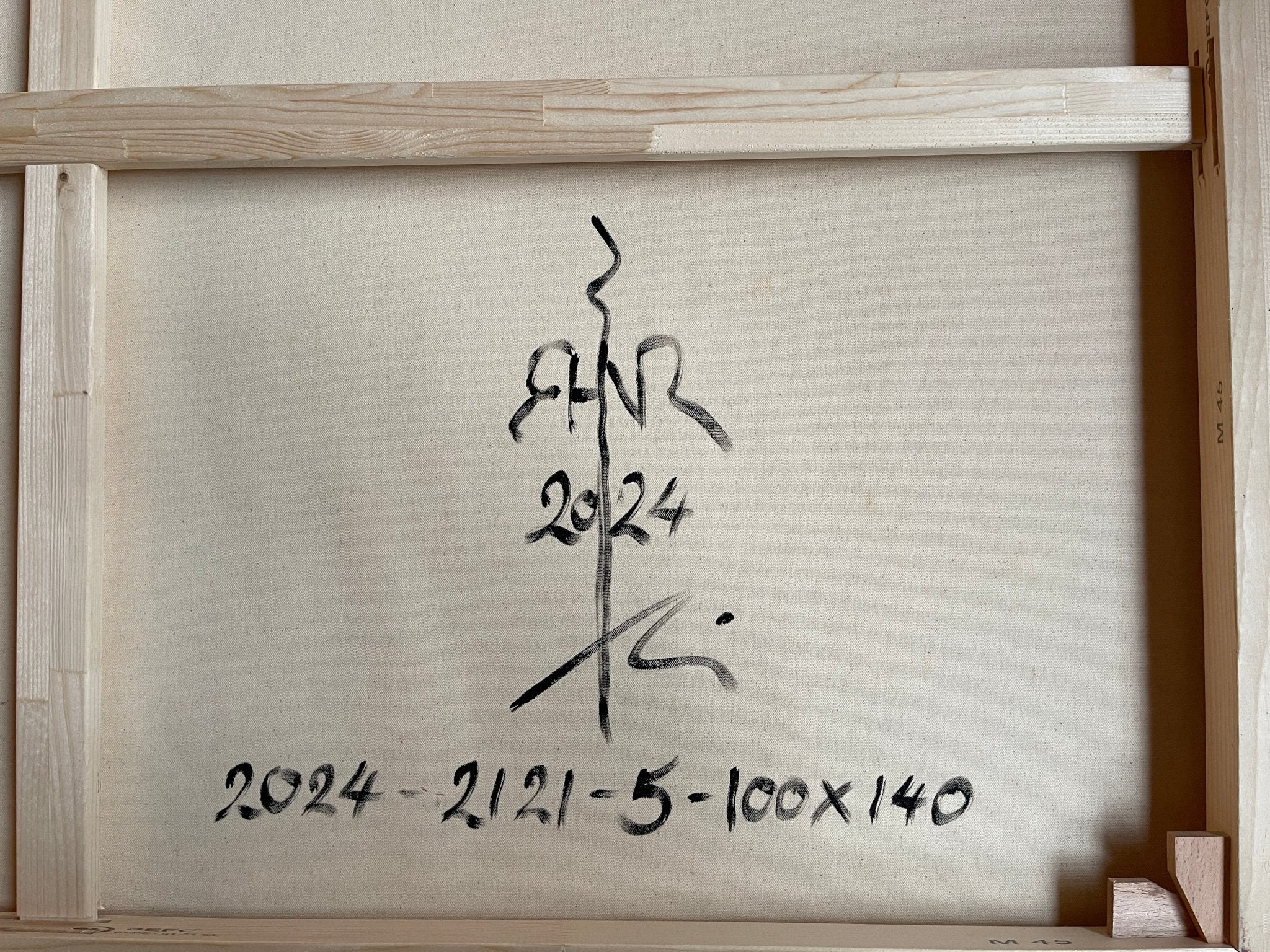 Abstract informal 2024 - 2121 - 5 - Robert Niesse - Abstract Painting - Ideelart