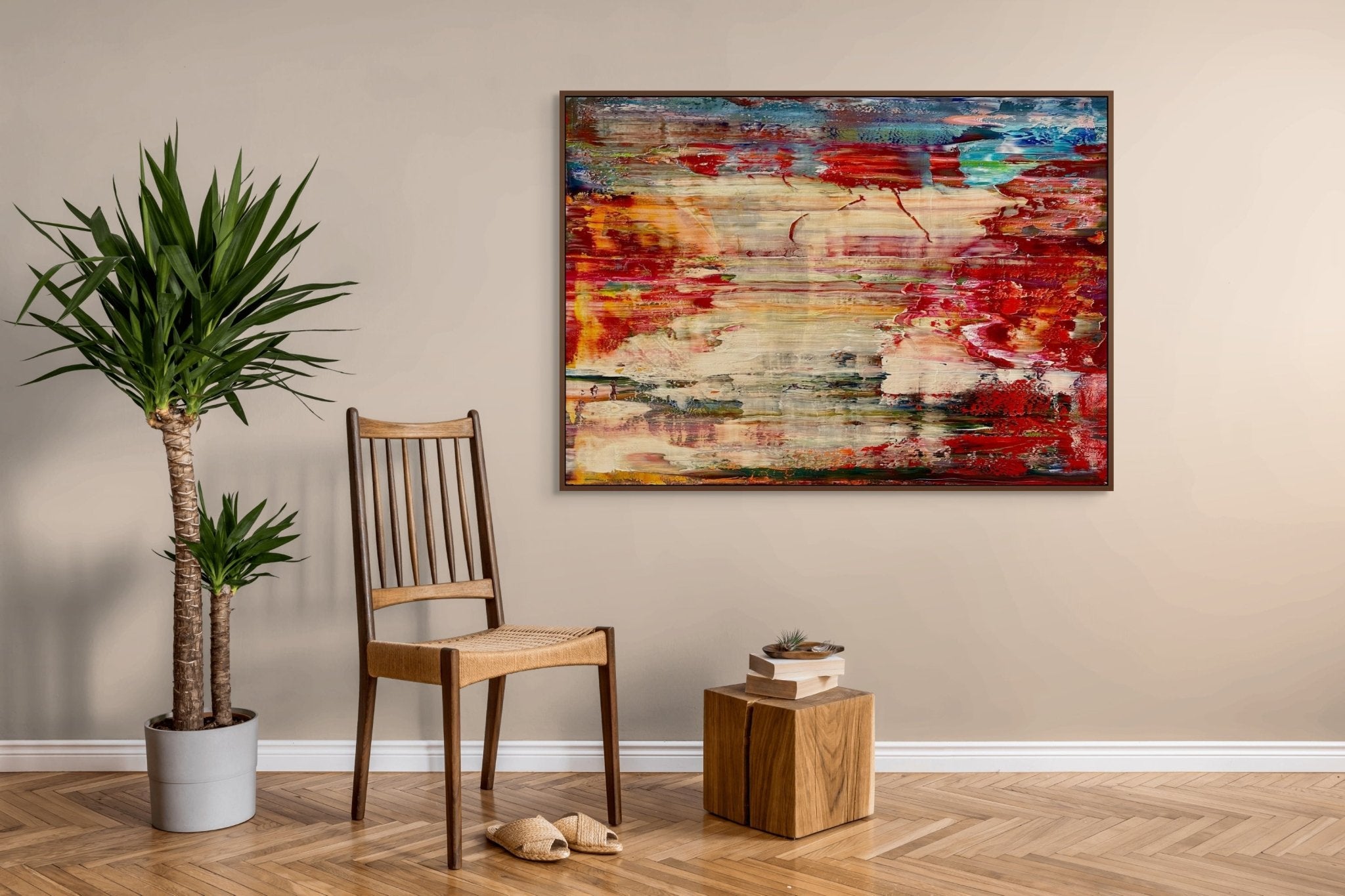 Abstract informal 2024 - 2121 - 6 - Robert Niesse - Abstract Painting - Ideelart