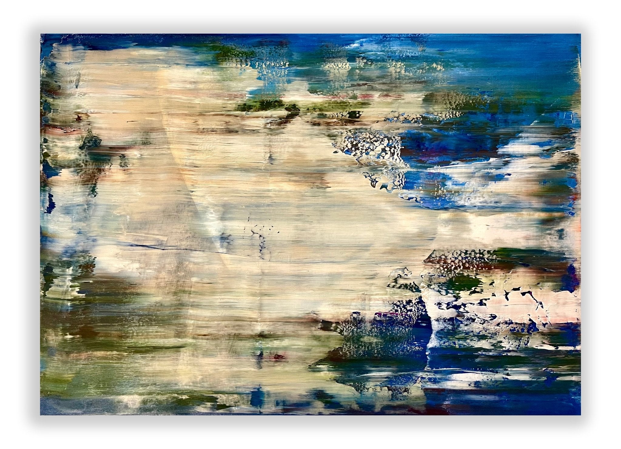 Abstract informal 2024 - 2122 - 1 - Robert Niesse - Abstract Painting - Ideelart