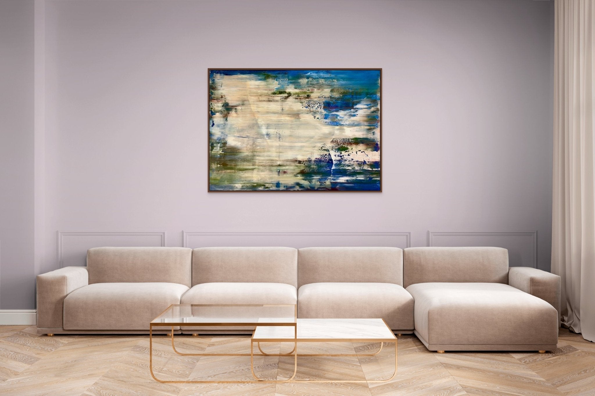 Abstract informal 2024 - 2122 - 1 - Robert Niesse - Abstract Painting - Ideelart