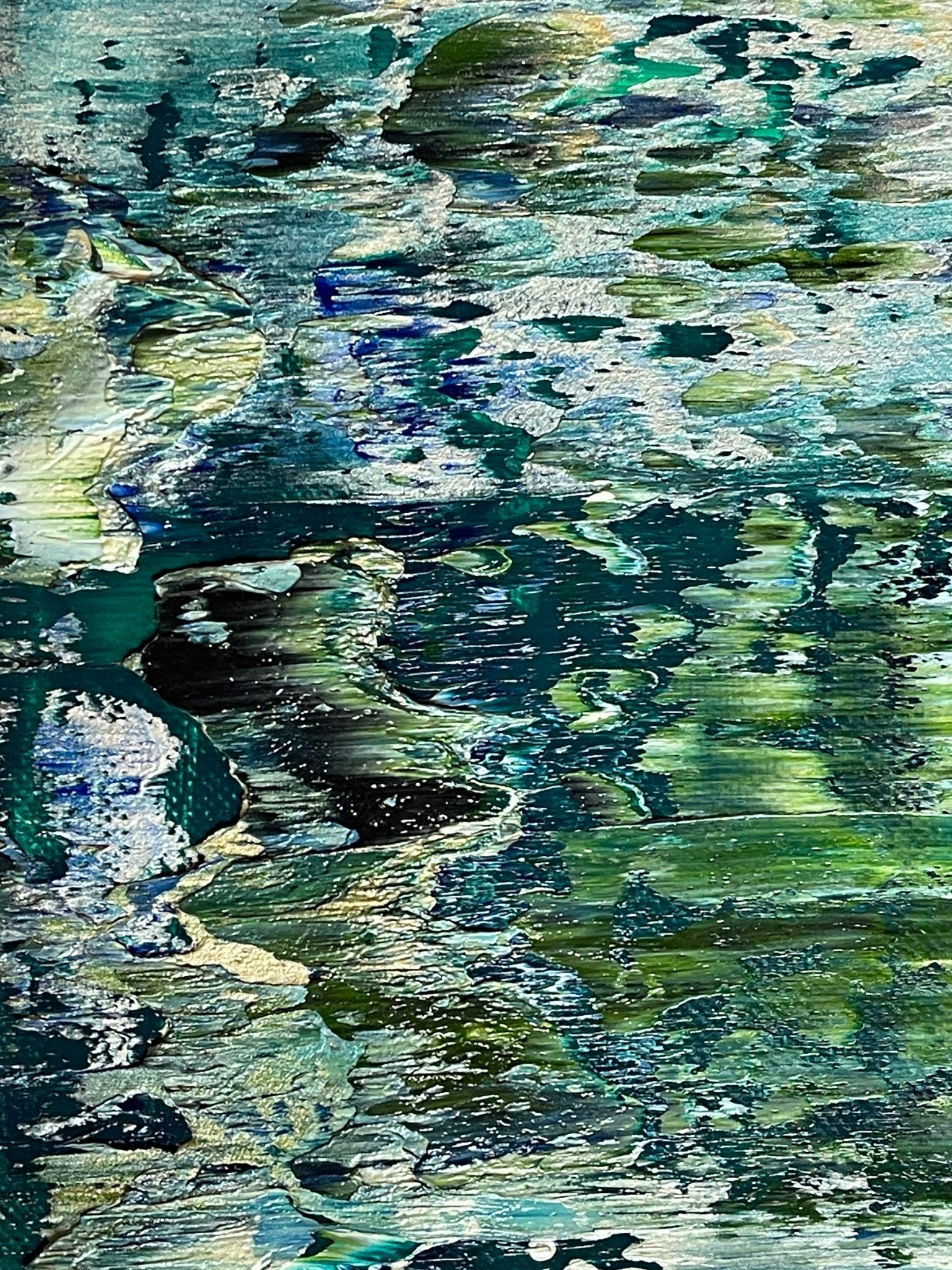 Abstract informal 2024 - 2123 - 4 - Robert Niesse - Abstract Painting - Ideelart