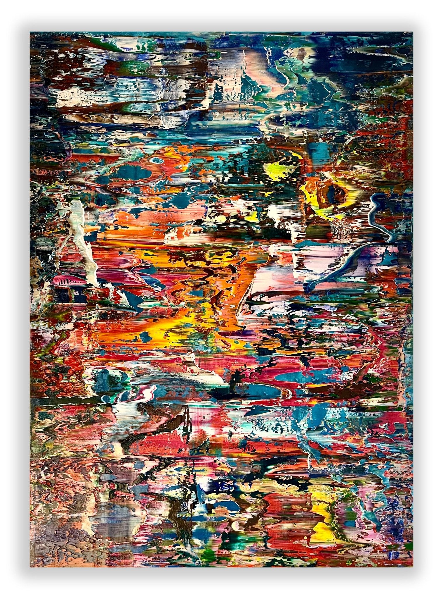 Abstract informal 2024 - 2124 - 1 - Robert Niesse - Abstract Painting - Ideelart