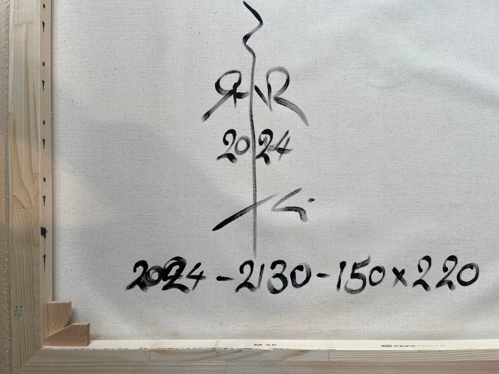 Abstract informal 2024 - 2130 - 1 - Robert Niesse - Abstract Painting - Ideelart