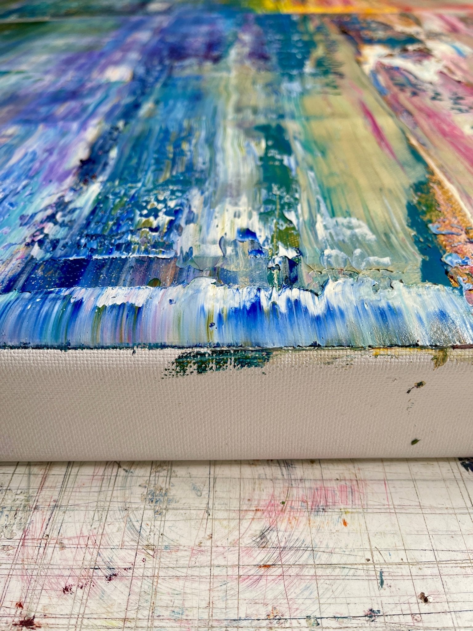 Abstract informal 2024 - 2130 - 1 - Robert Niesse - Abstract Painting - Ideelart