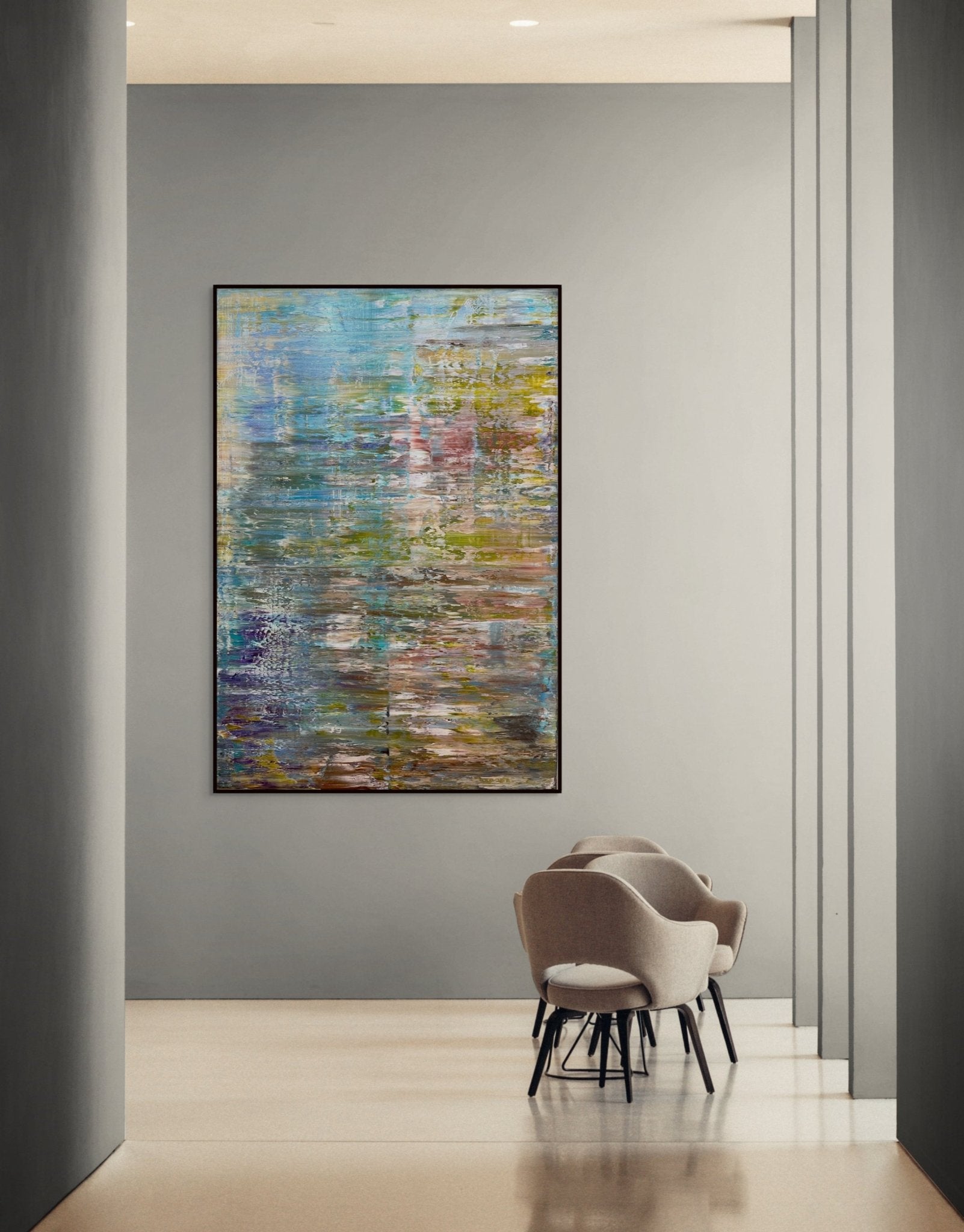Abstract informal 2023 - 2104 - 5 - Robert Niesse - Abstract Painting - Ideelart