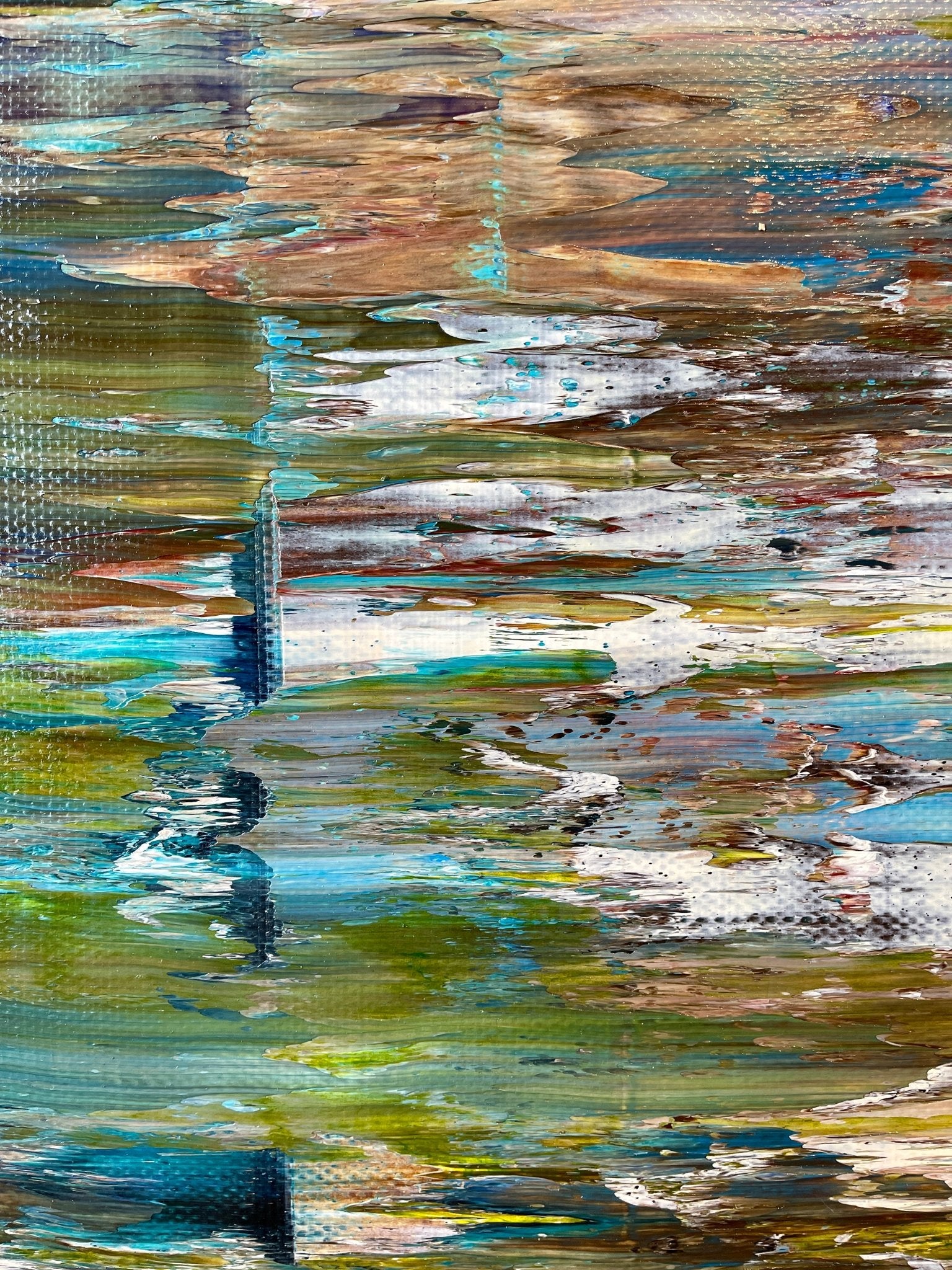 Abstract informal 2023 - 2104 - 5 - Robert Niesse - Abstract Painting - Ideelart