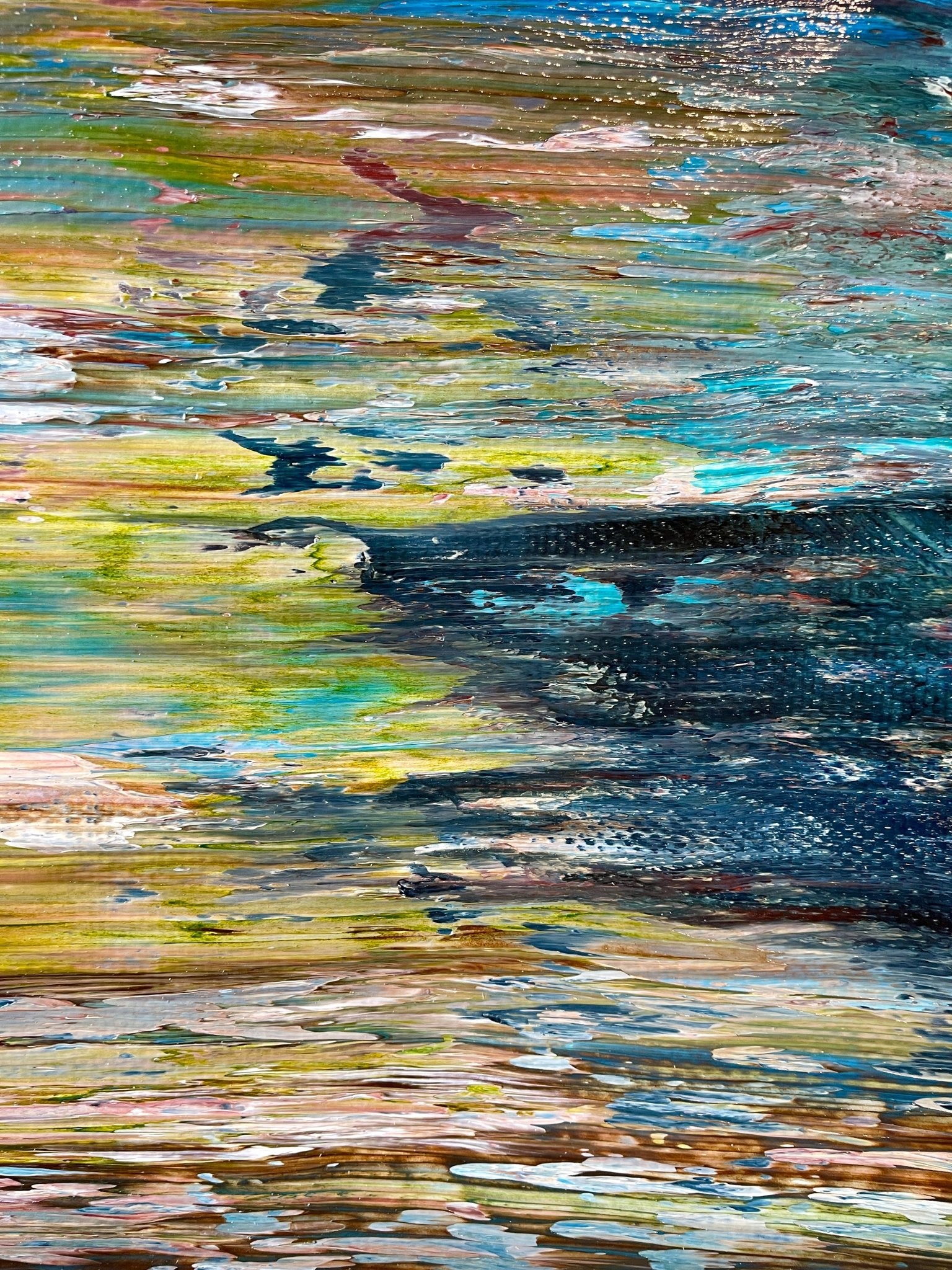 Abstract informal 2023 - 2104 - 5 - Robert Niesse - Abstract Painting - Ideelart