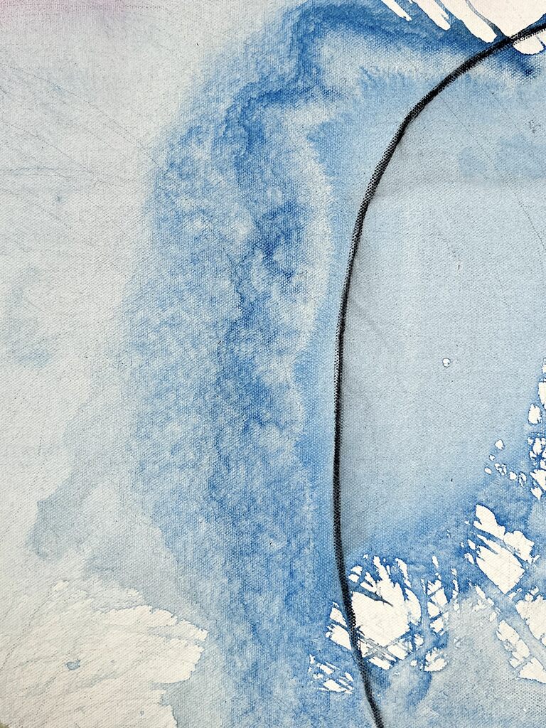 Ocean view - Adrienn Krahl - Abstract Painting - Ideelart