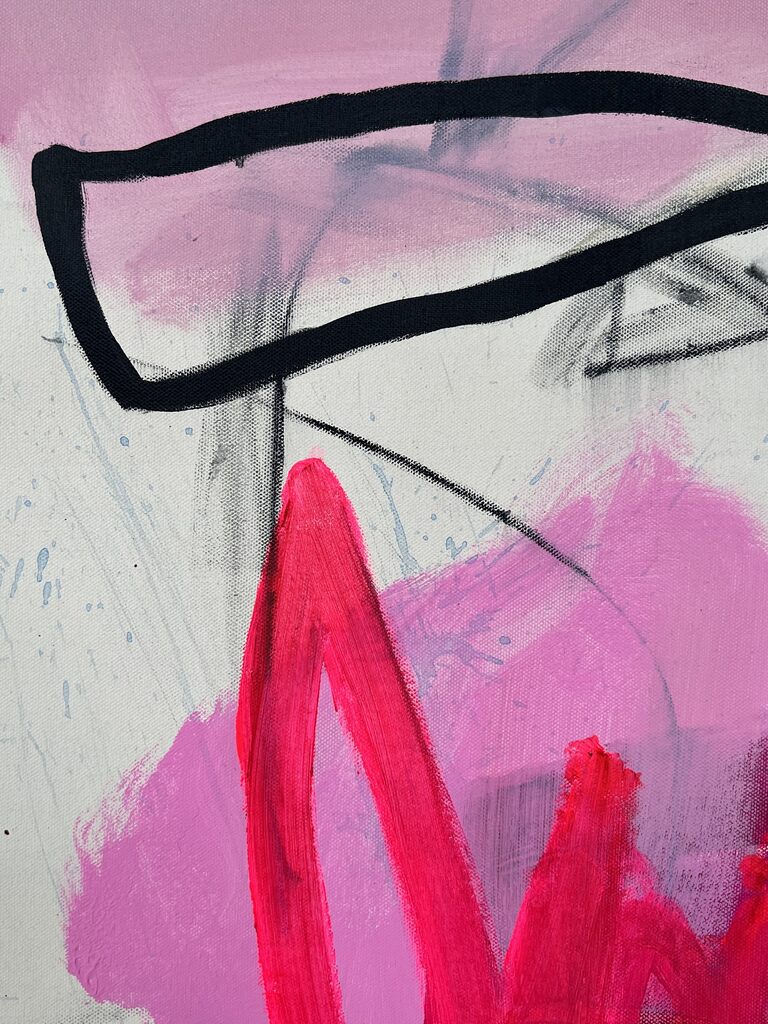 Ocean view - Adrienn Krahl - Abstract Painting - Ideelart