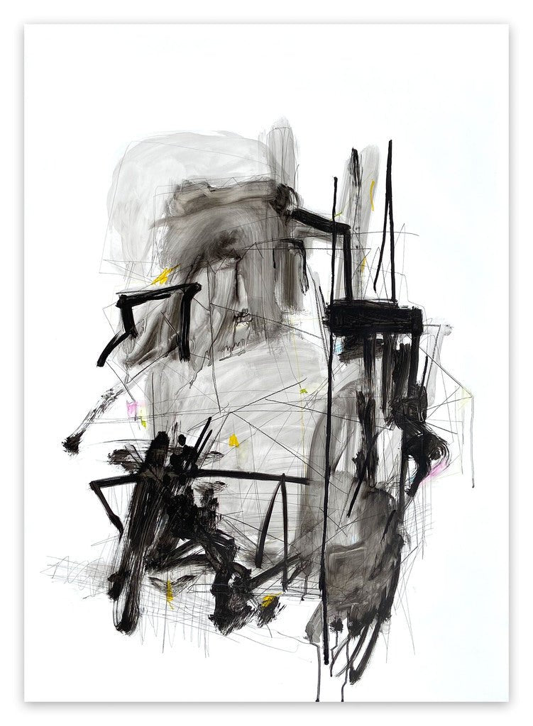 Oscillating resonance - Adrienn Krahl - Abstract Painting - Ideelart