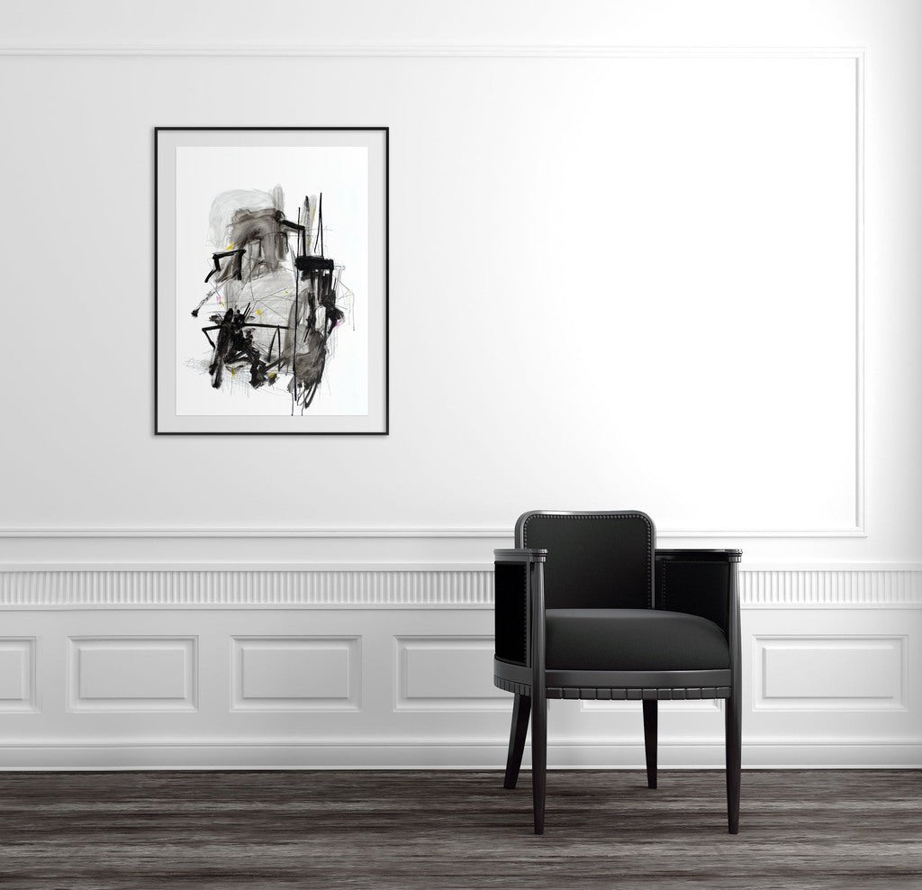 Oscillating resonance - Adrienn Krahl - Abstract Painting - Ideelart