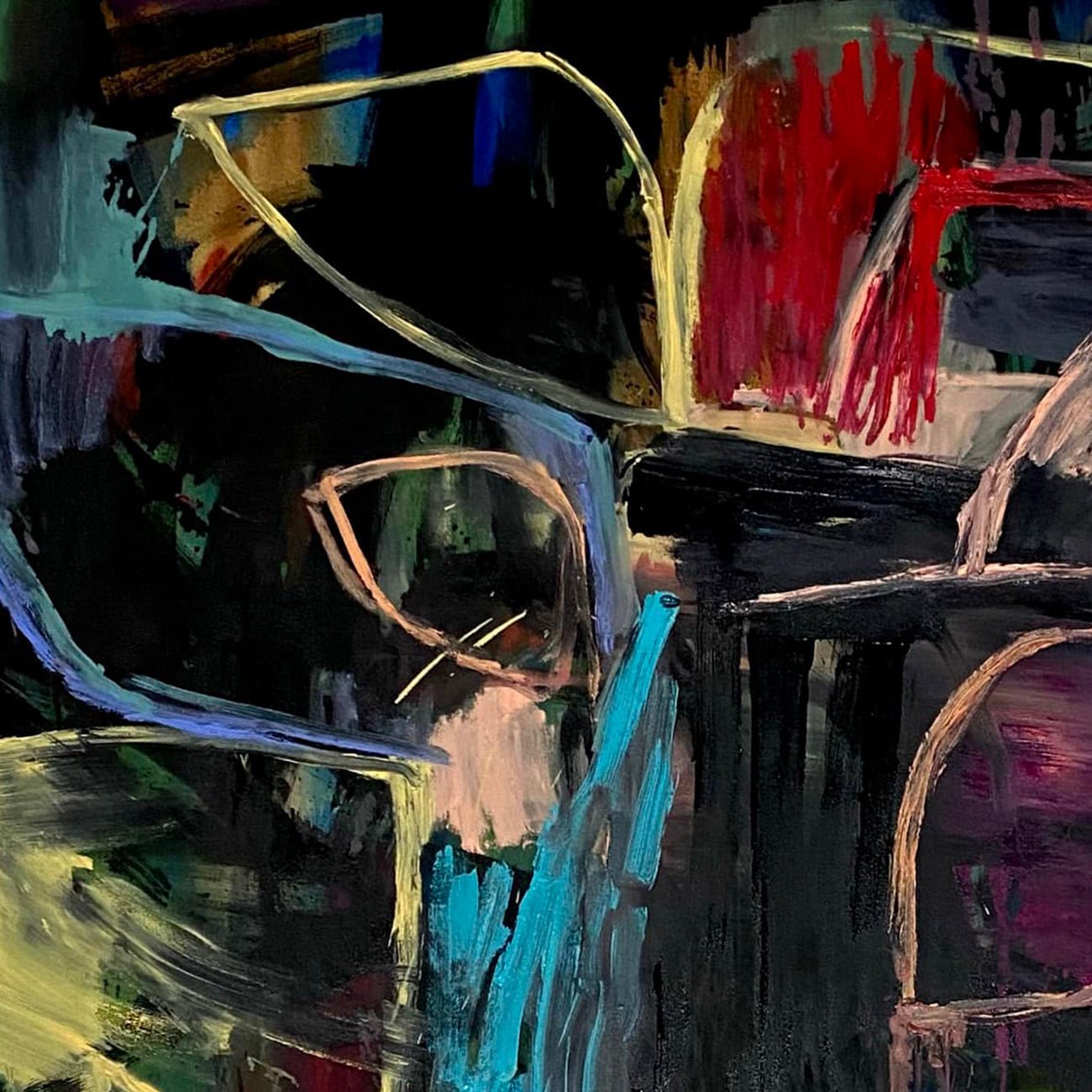 Prowl - Karl Bielik - Abstract Painting - Ideelart