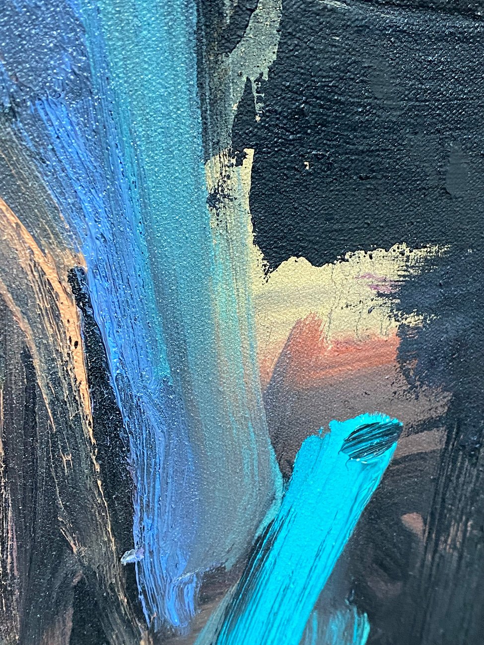 Prowl - Karl Bielik - Abstract Painting - Ideelart