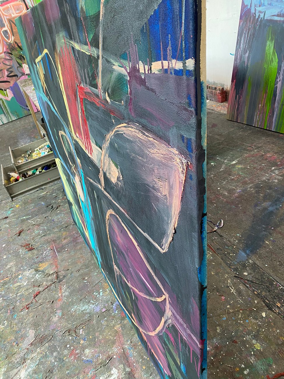 Prowl - Karl Bielik - Abstract Painting - Ideelart