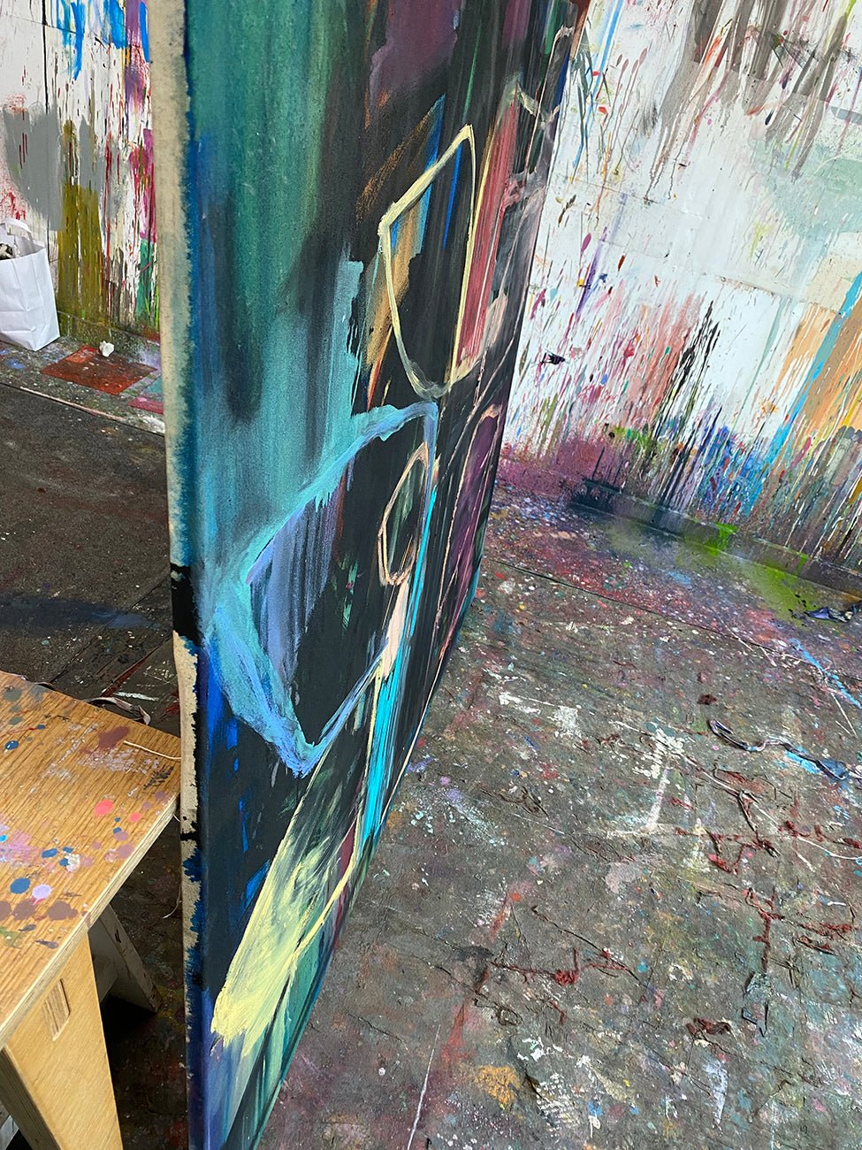 Prowl - Karl Bielik - Abstract Painting - Ideelart