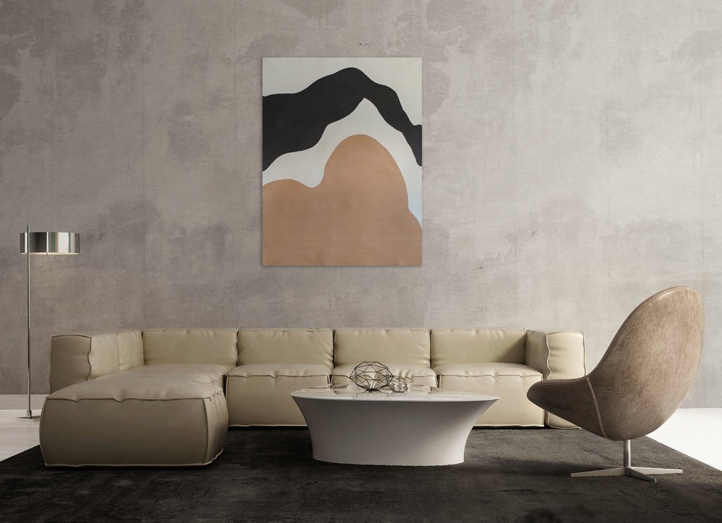 Peak Valley - Brooke Noel Morgan - Abstract Painting - Ideelart