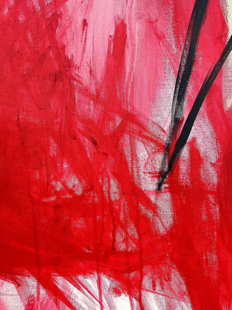 Pebble In The Sky - Adrienn Krahl - Abstract Painting - Ideelart