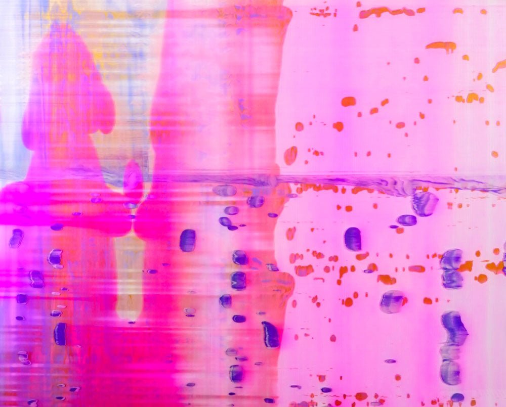 Pink Lush - Danny Giesbers - Abstract Painting - Ideelart