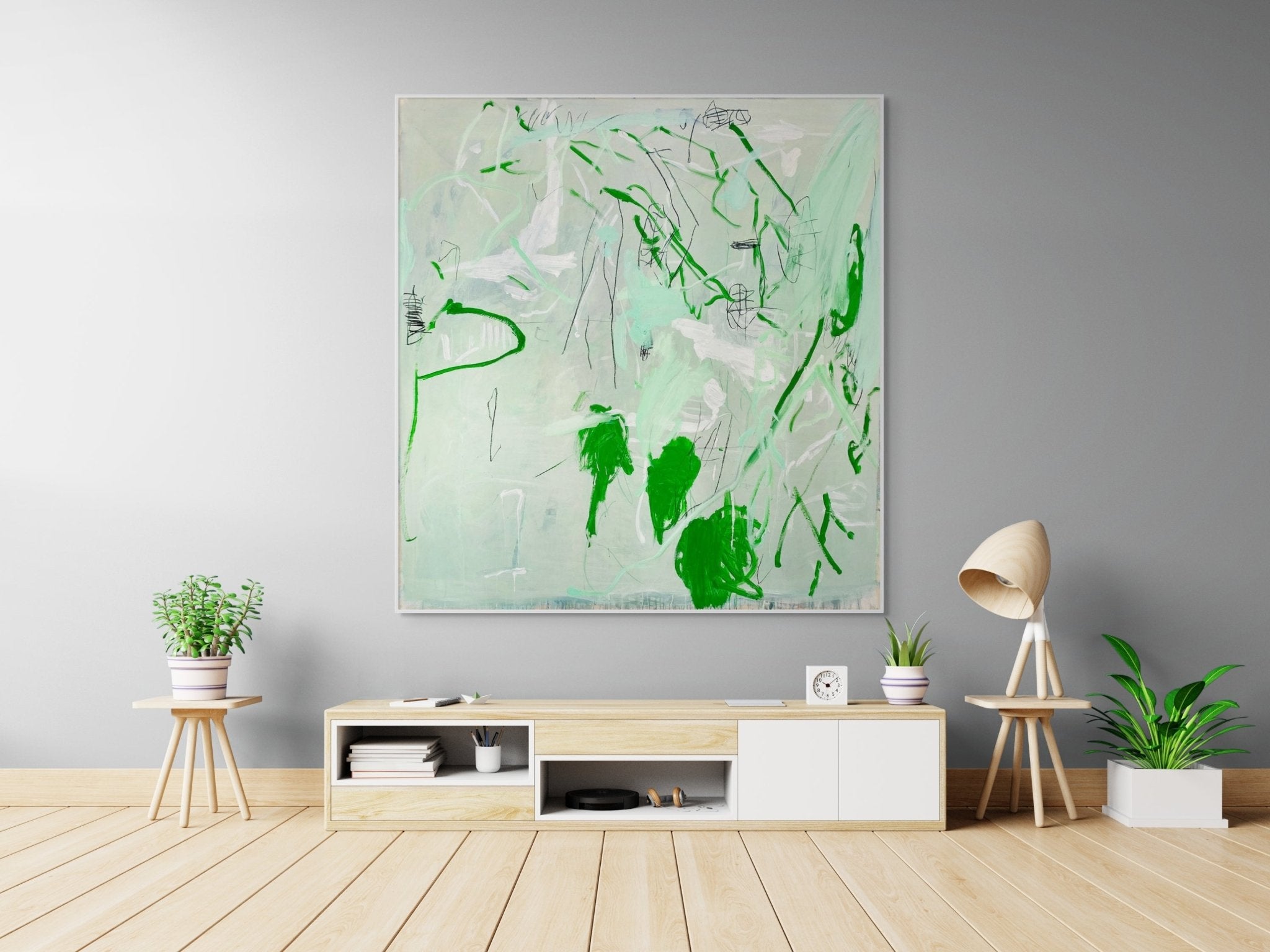 Magnetic Influences - Macha Poynder - Abstract Painting - Ideelart