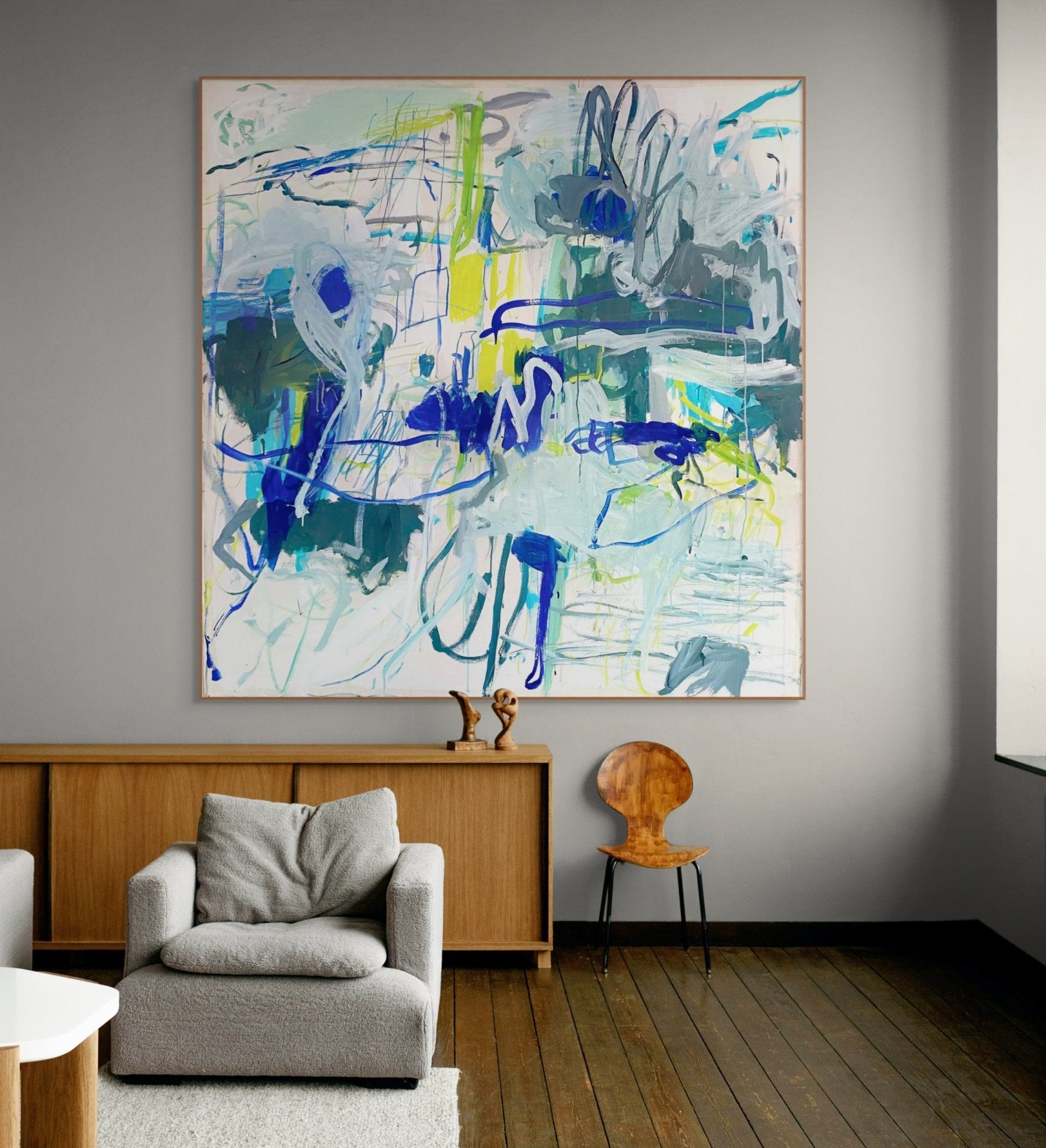 Parallel April - Macha Poynder - Abstract Painting - Ideelart