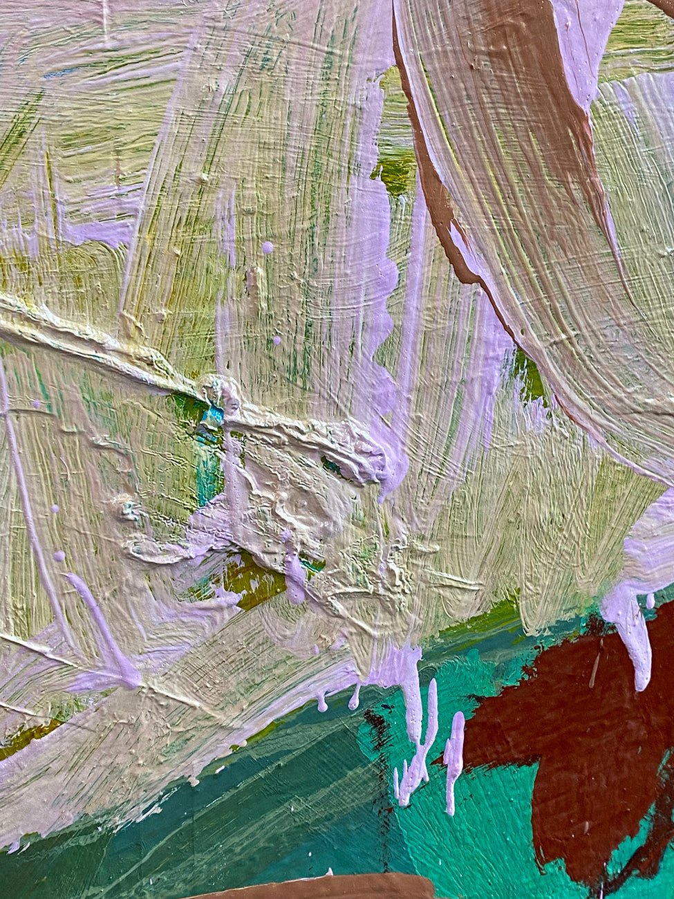 Rattle - Karl Bielik - Abstract Painting - Ideelart