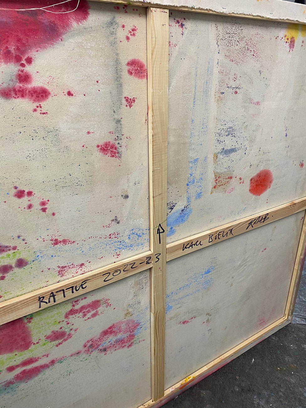 Rattle - Karl Bielik - Abstract Painting - Ideelart