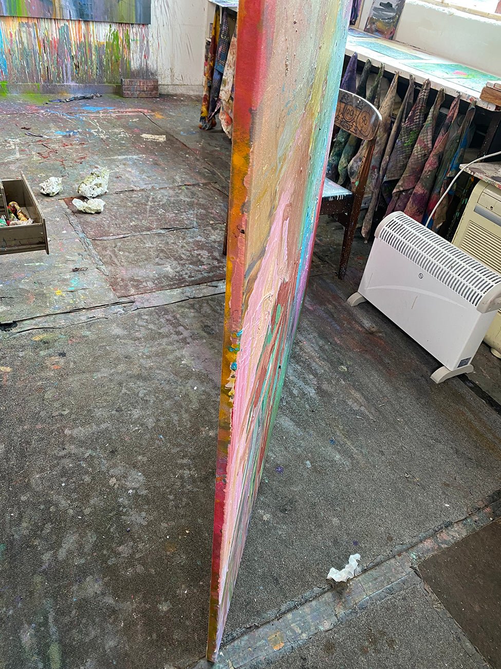 Rattle - Karl Bielik - Abstract Painting - Ideelart