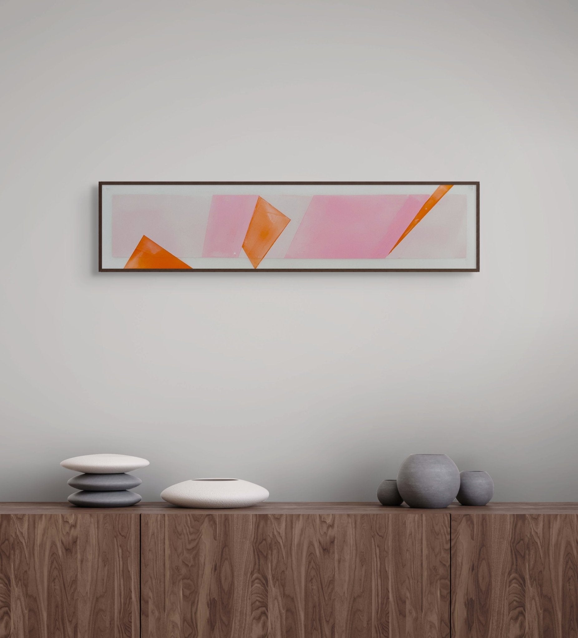 Dawn Light Skew, 3 - Debra Ramsay - Abstract Painting - Ideelart