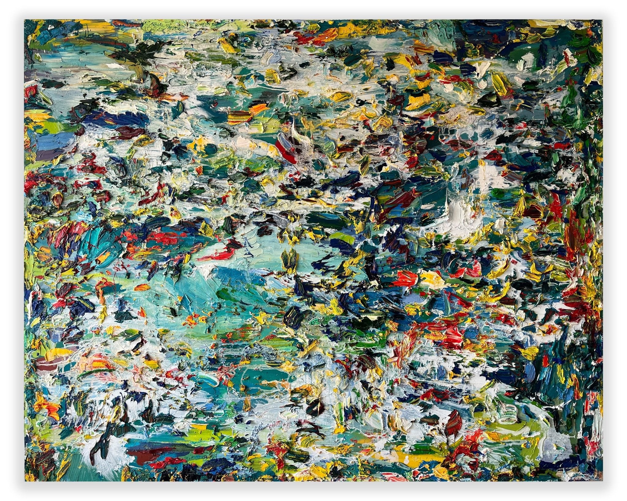 Paysage - Martin Reyna - Abstract Painting - Ideelart