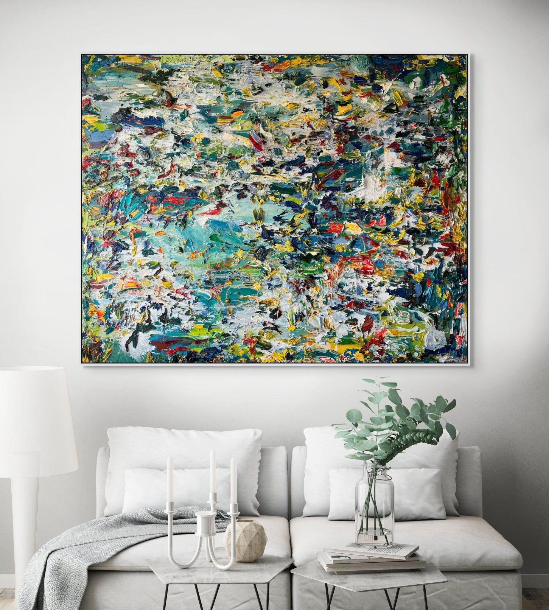 Paysage - Martin Reyna - Abstract Painting - Ideelart