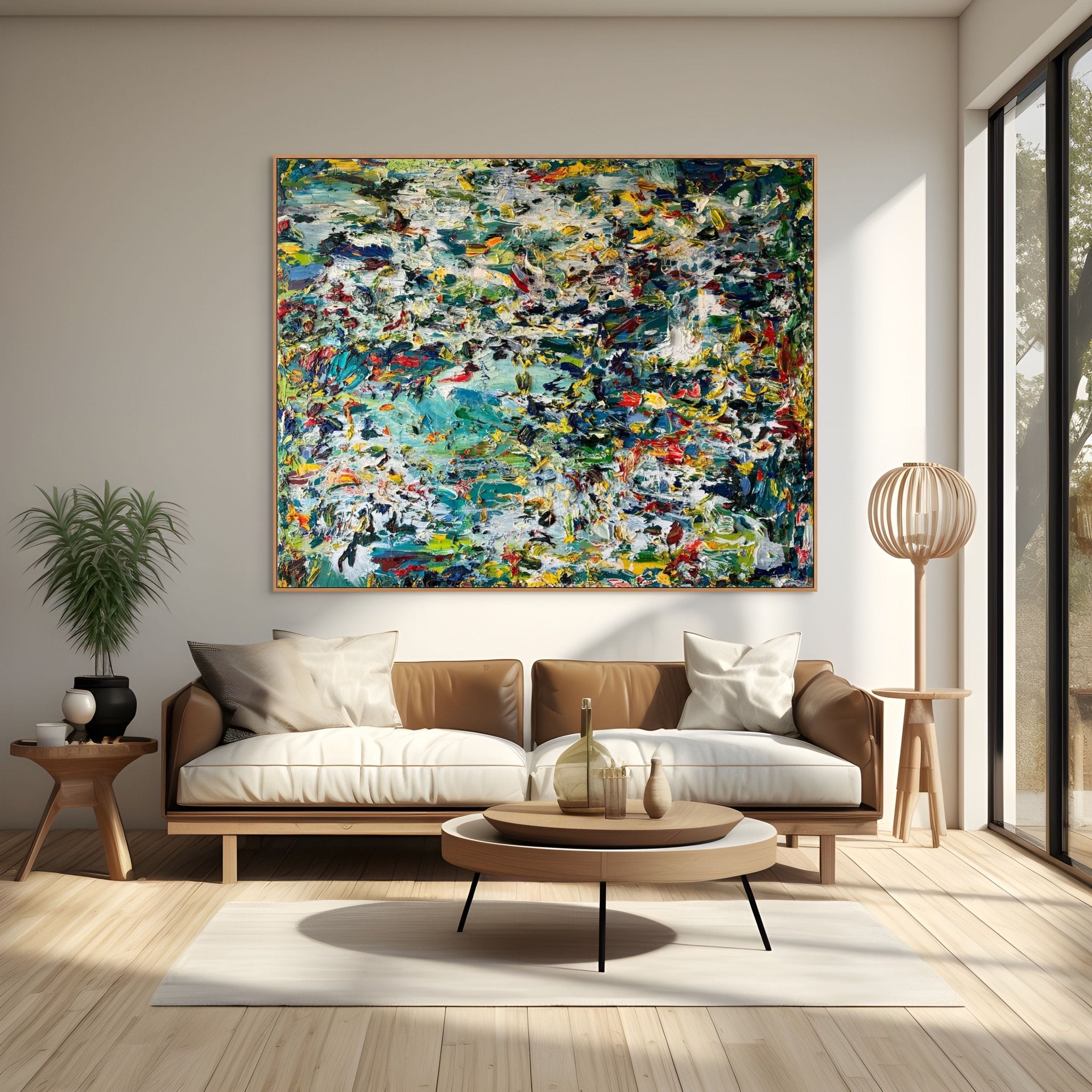 Paysage - Martin Reyna - Abstract Painting - Ideelart