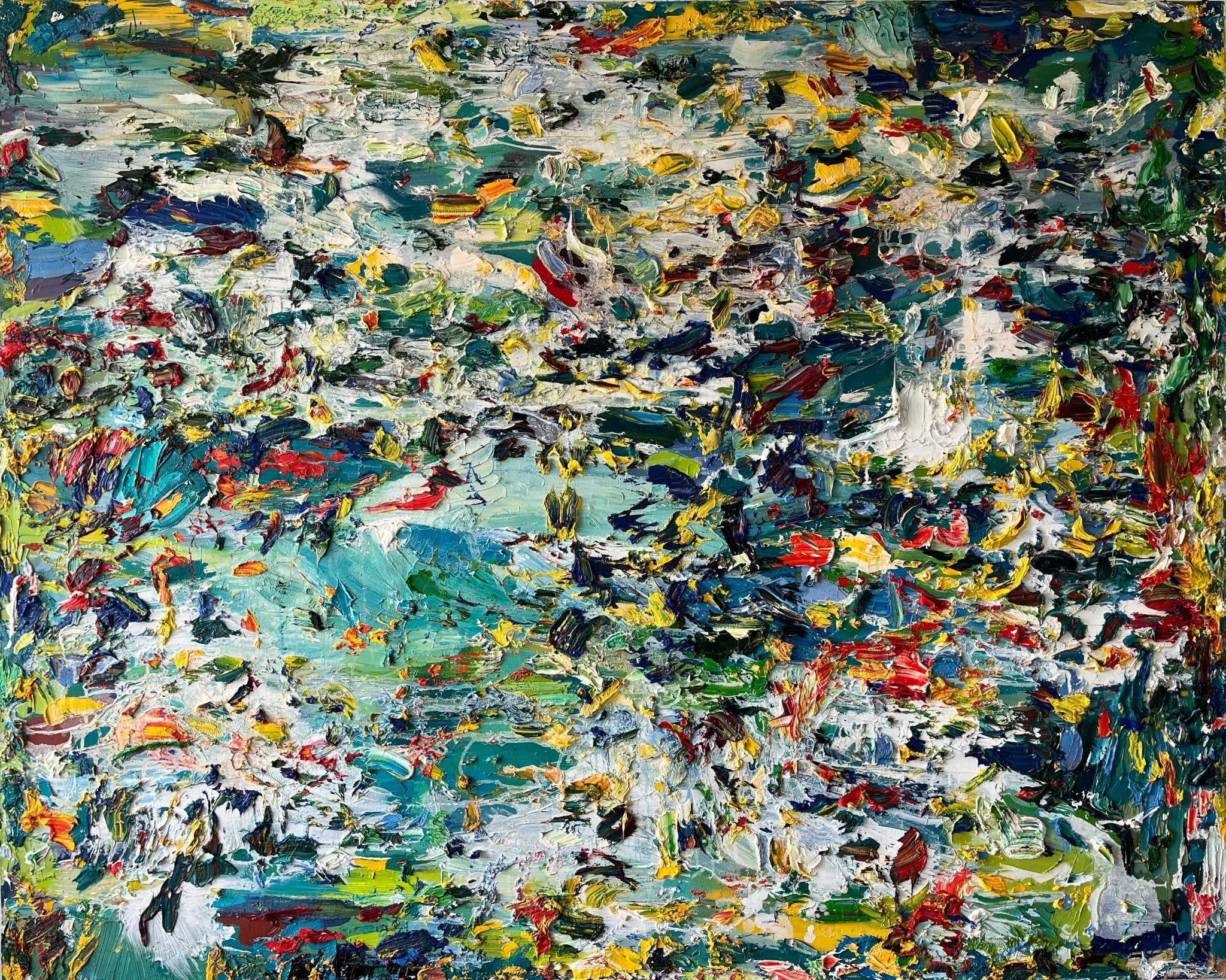 Paysage - Martin Reyna - Abstract Painting - Ideelart