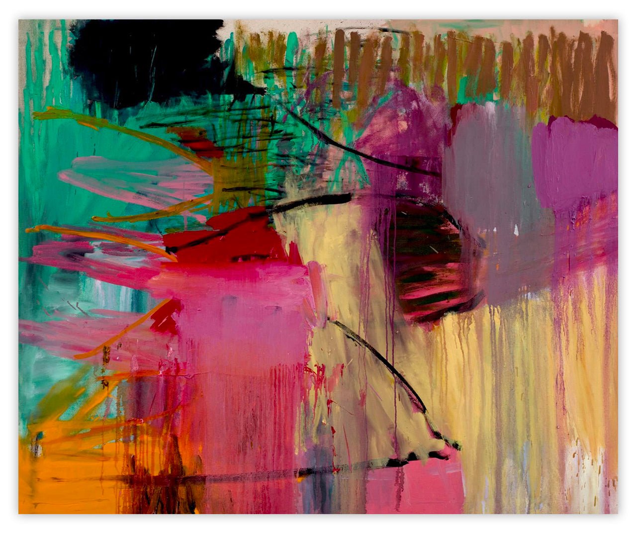 Shyness - Karl Bielik - Abstract Painting - Ideelart