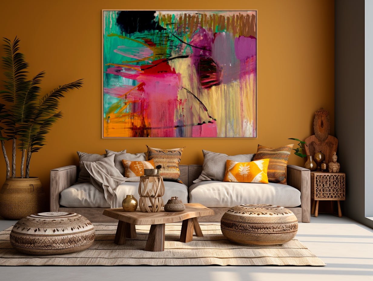 Shyness - Karl Bielik - Abstract Painting - Ideelart