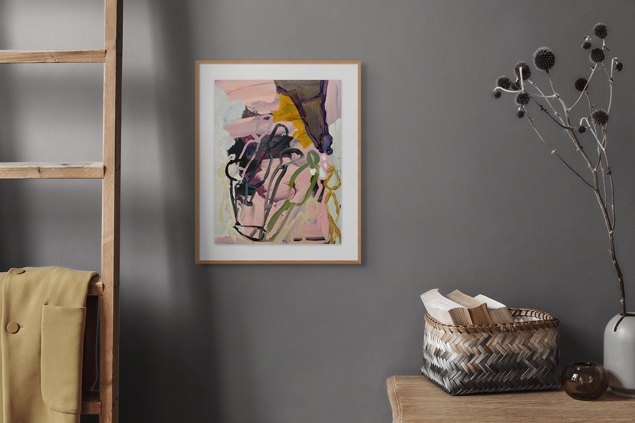 Slider - Karl Bielik - Abstract Painting - Ideelart