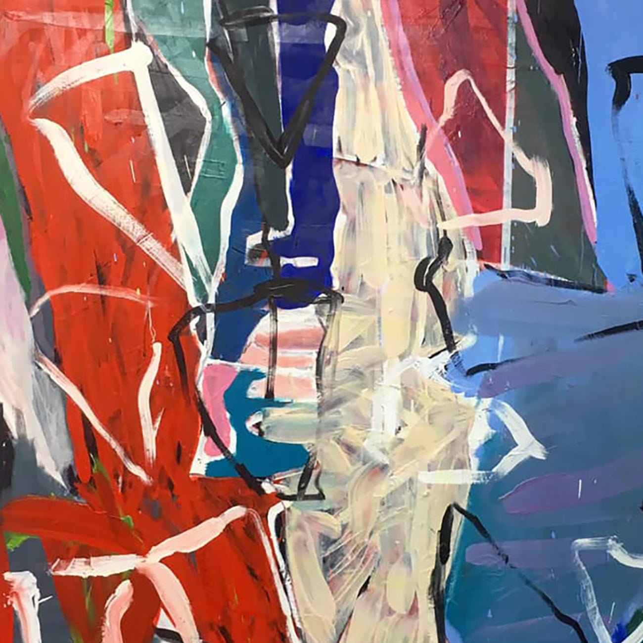 Smoke - Karl Bielik - Abstract Painting - Ideelart