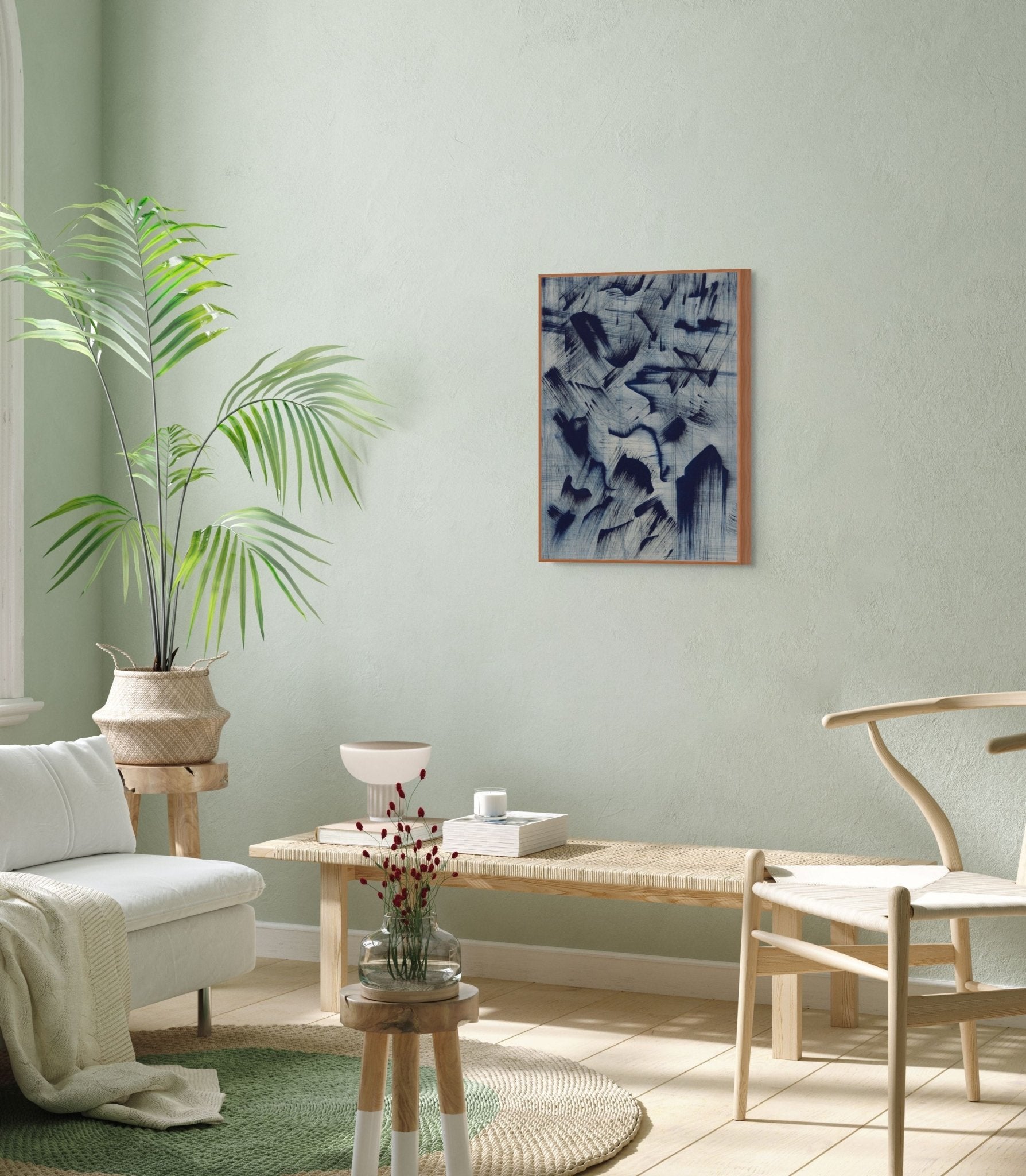 Untitled (09.11.22) A - Joan Salo - Abstract Painting - Ideelart