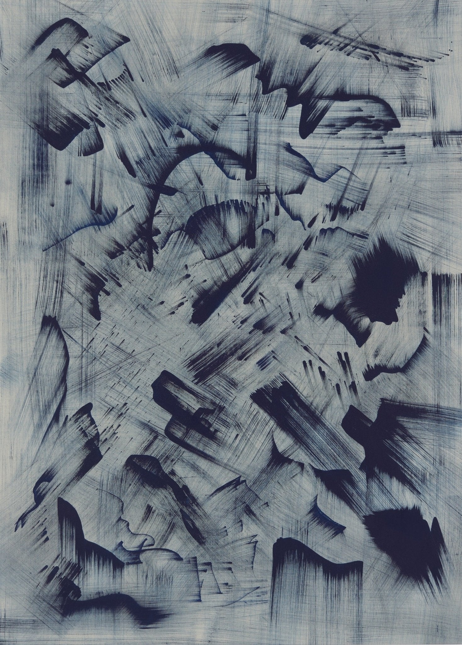 Untitled (14.11.22) - Joan Salo - Abstract Painting - Ideelart