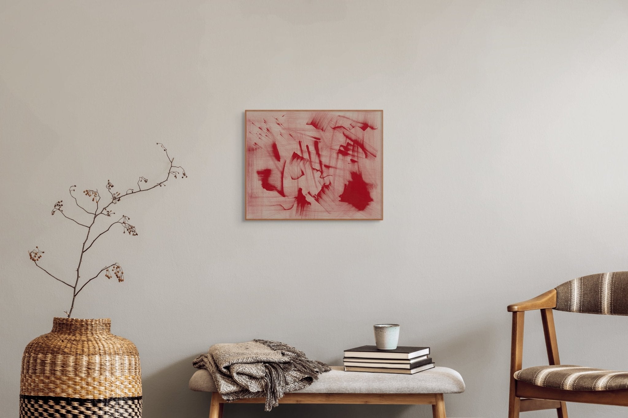 Untitled B (27.10.22) - Joan Salo - Abstract Painting - Ideelart