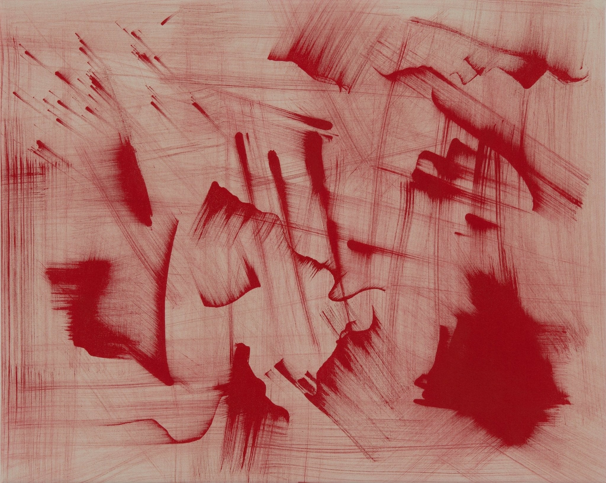 Untitled B (27.10.22) - Joan Salo - Abstract Painting - Ideelart