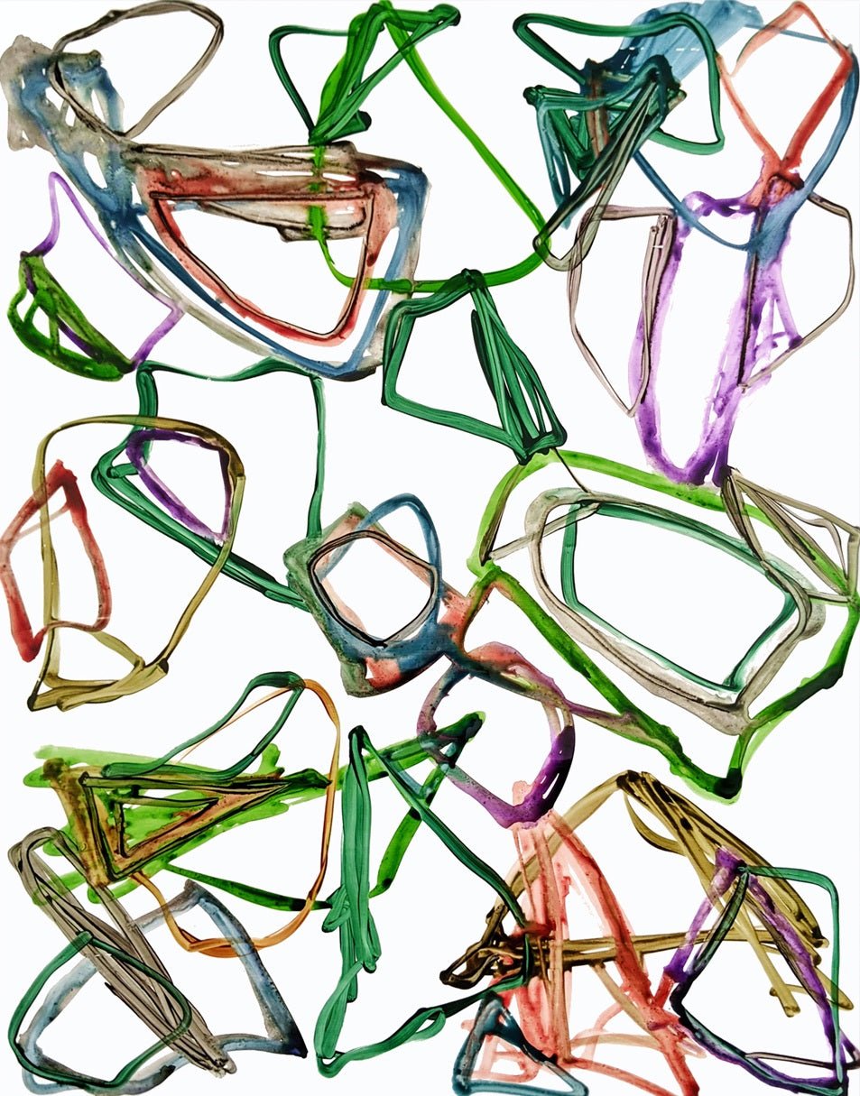 N°1119 - Jean - Daniel Salvat - Abstract Painting - Ideelart