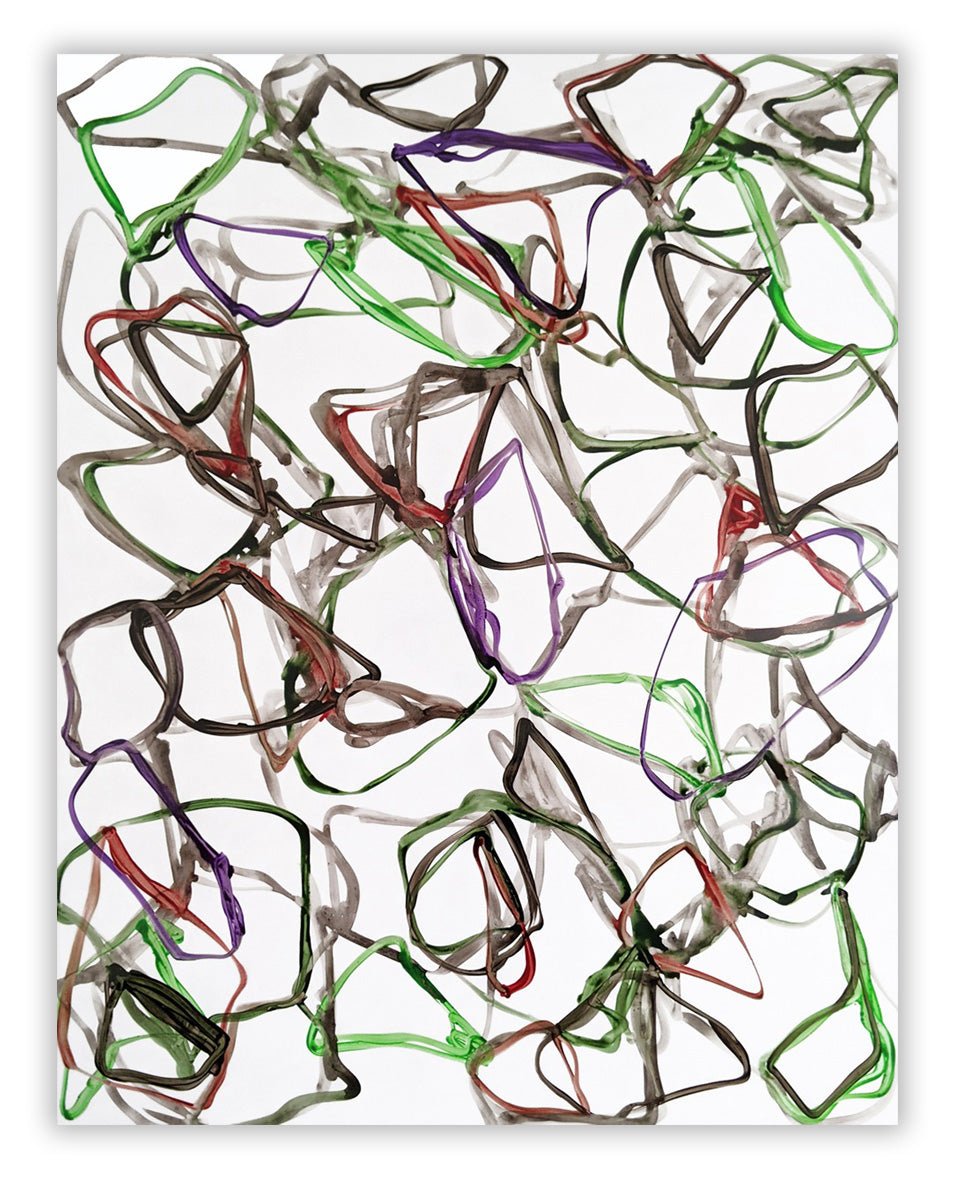 N°1122 - Jean - Daniel Salvat - Abstract Painting - Ideelart